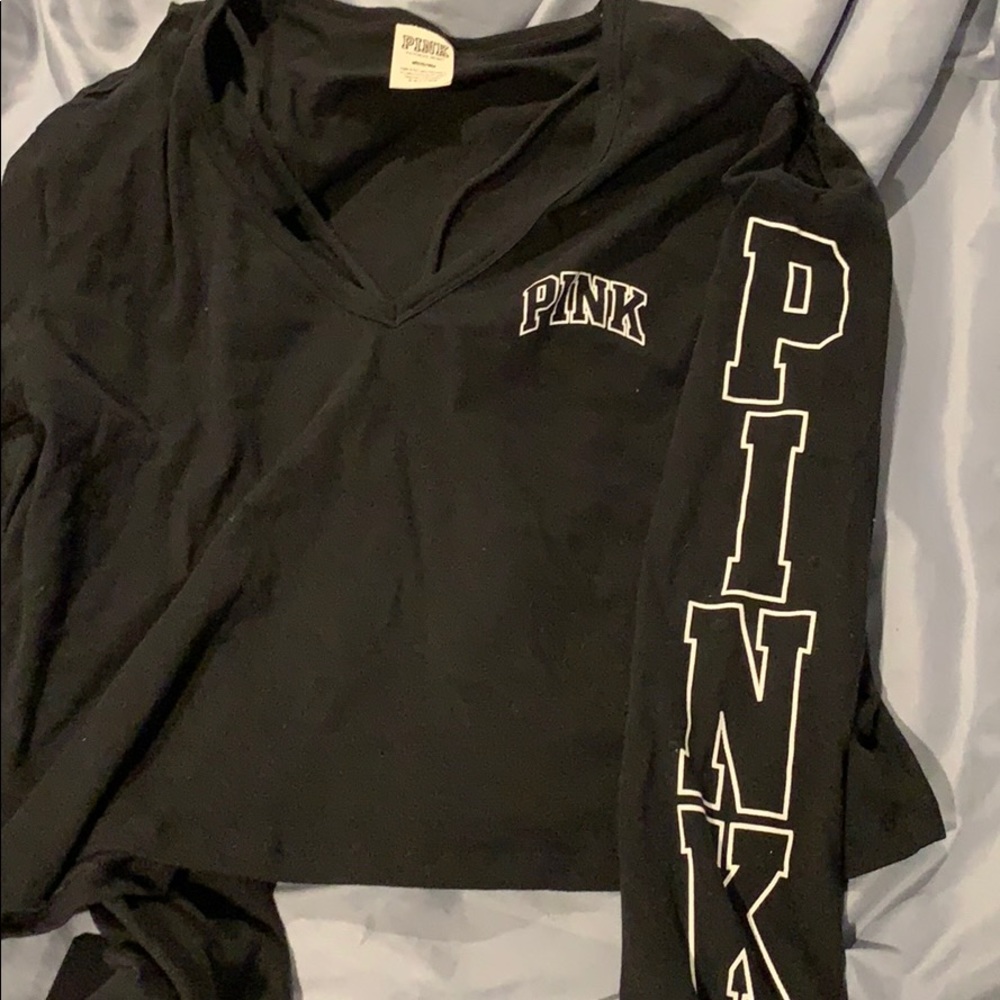 V/S Pink Black shirt